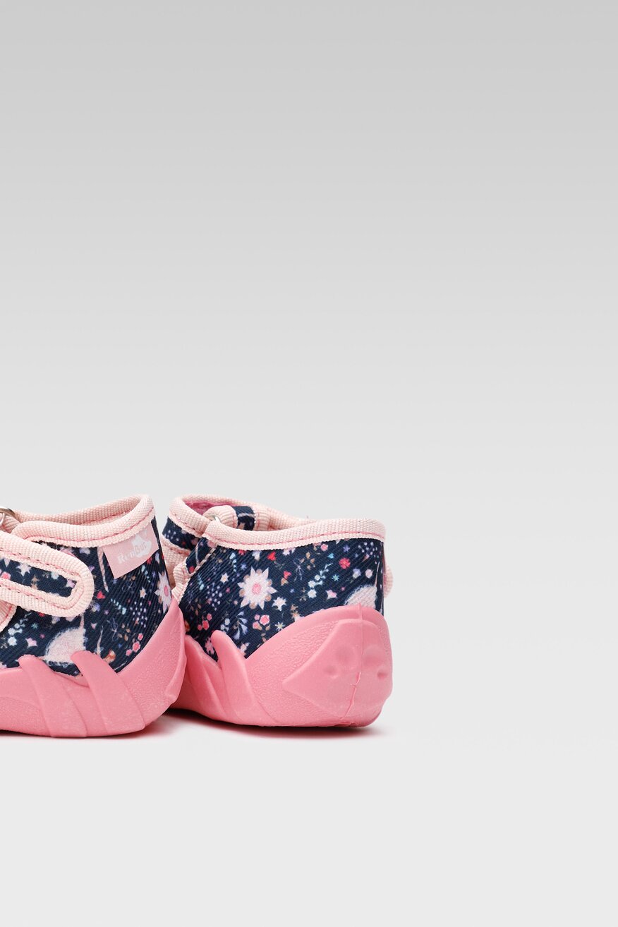 Kapcie RenBut 13-113 Różowy jasny