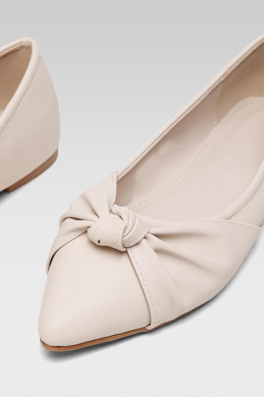 Baleriny Jenny Fairy KL-E6005-1 Beżowy