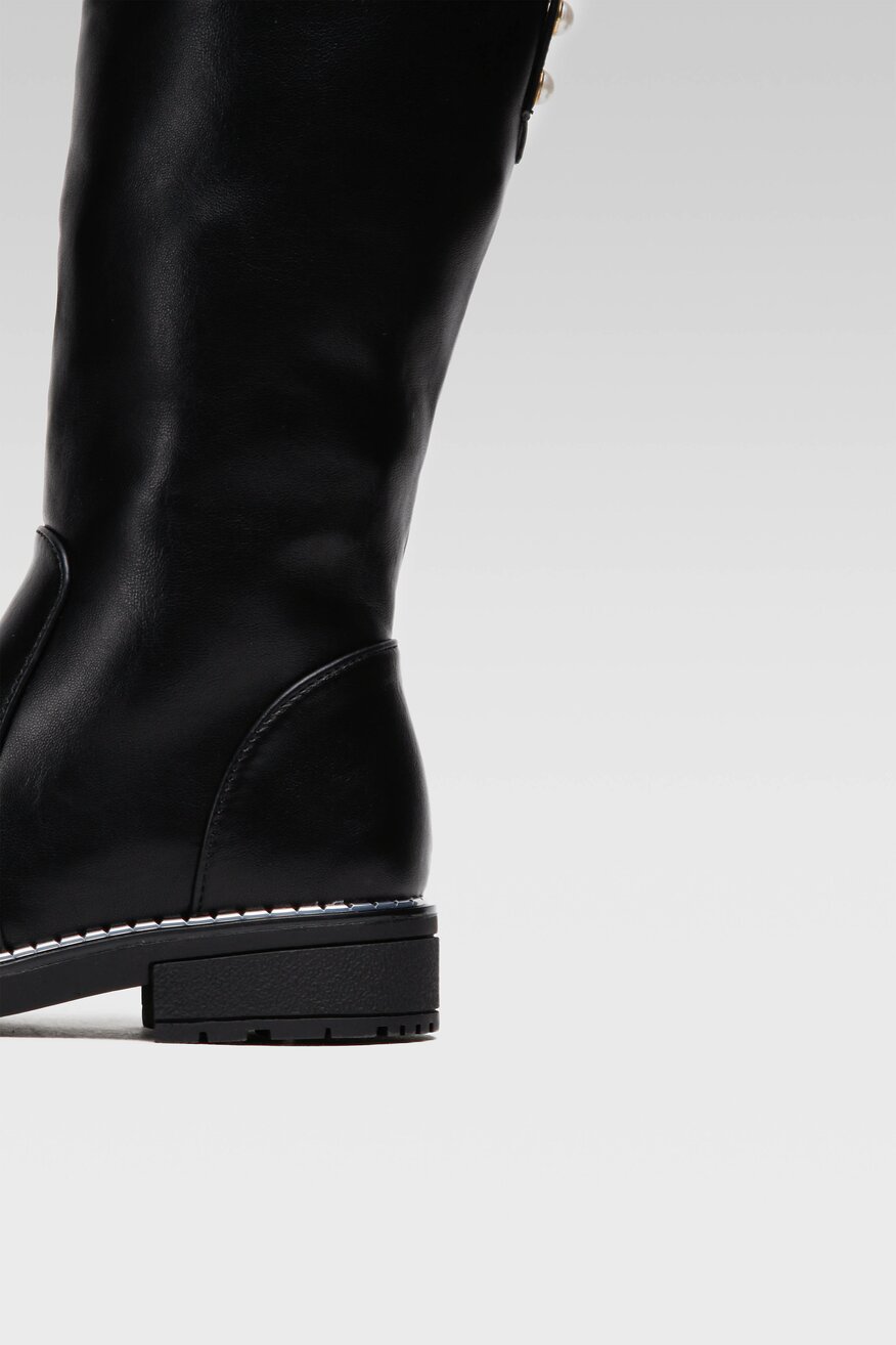 Kozaki Nelli Blu CS2981-02 Czarny