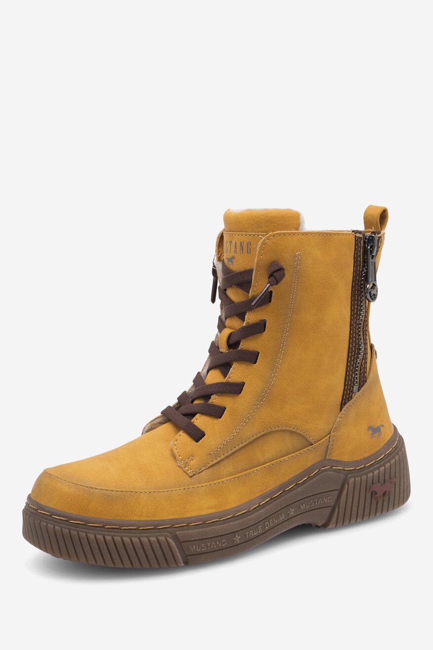 Trzewiki Mustang 1436-604 Żółty