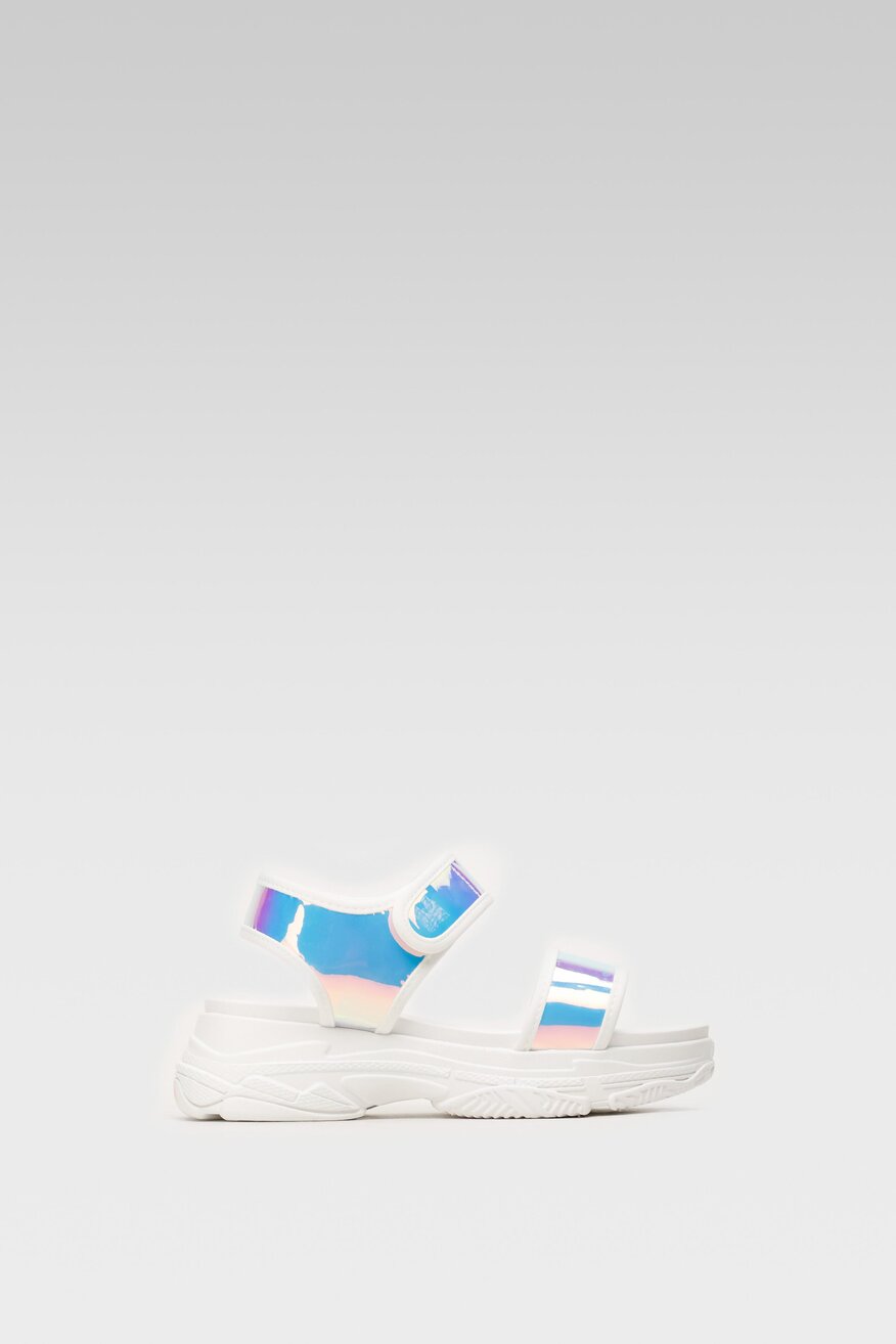 Sandały Nylon Red AJA0924-11 Biały