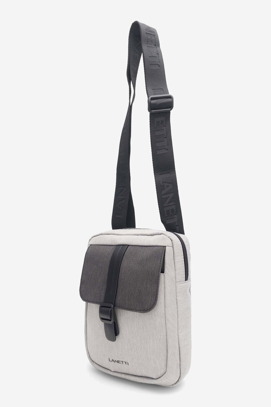 Torba męska Lanetti LAN-KL-017-04R Szary