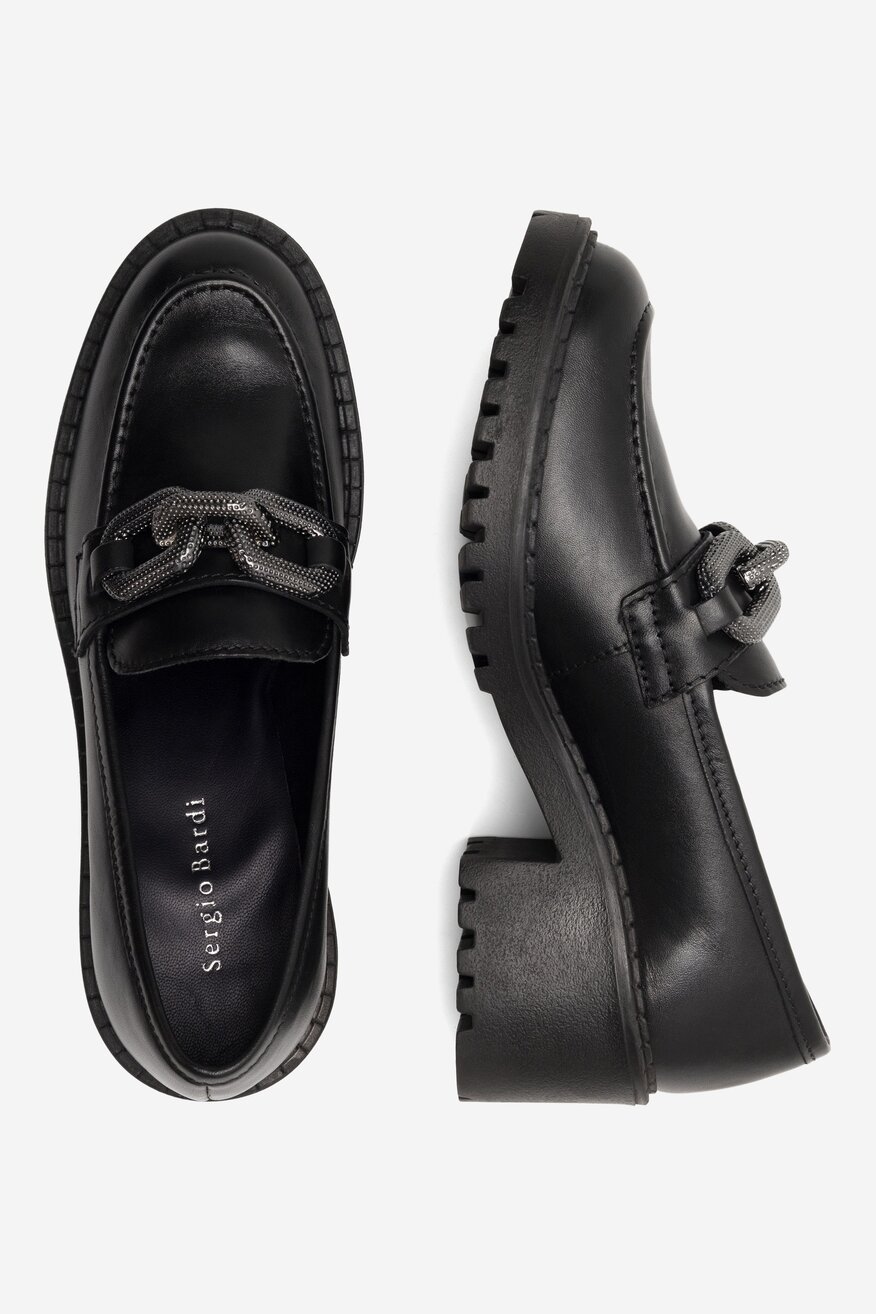 Półbuty Sergio Bardi WB-B1001-01SB Czarny
