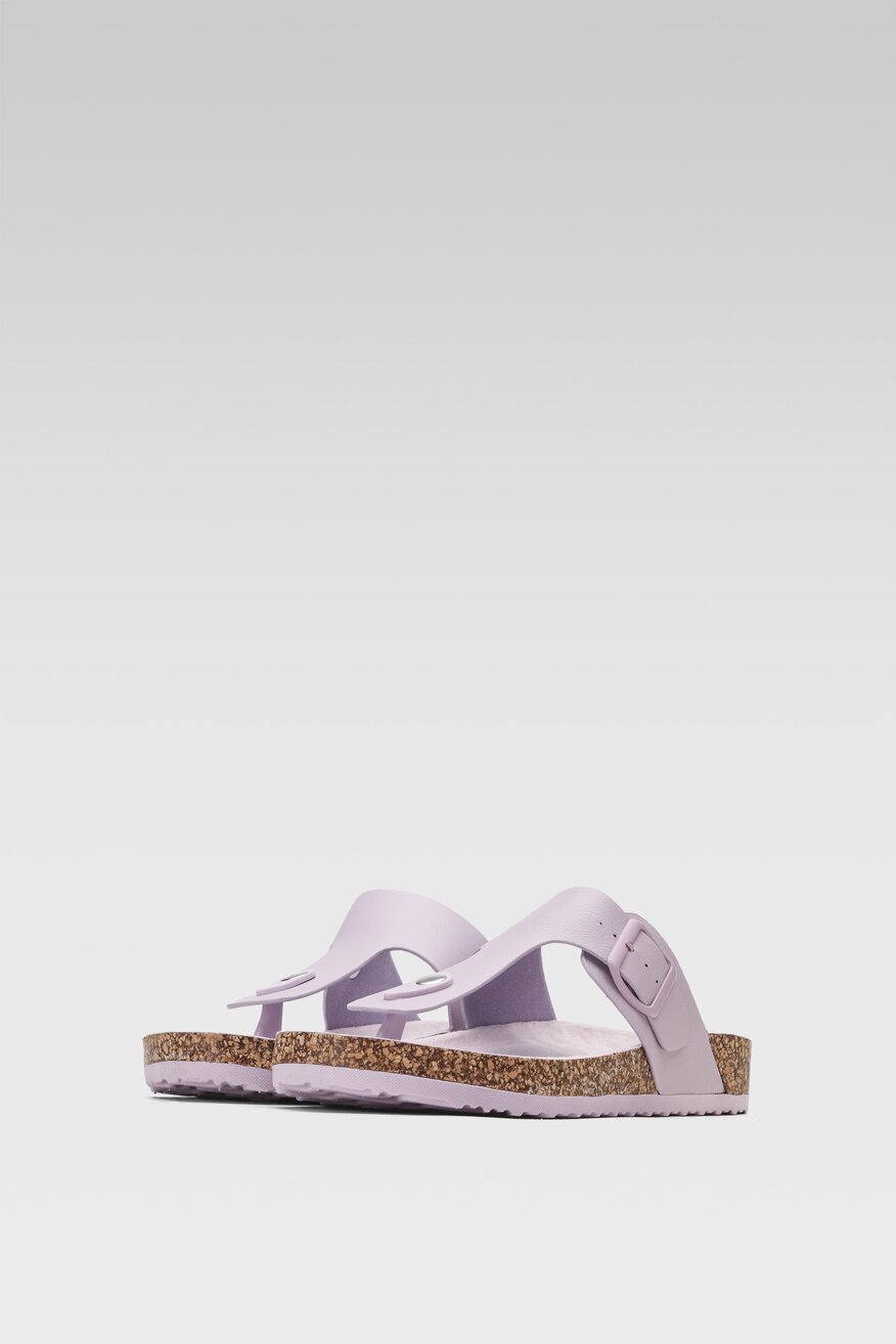 Klapki Bassano LC032436 Fioletowy