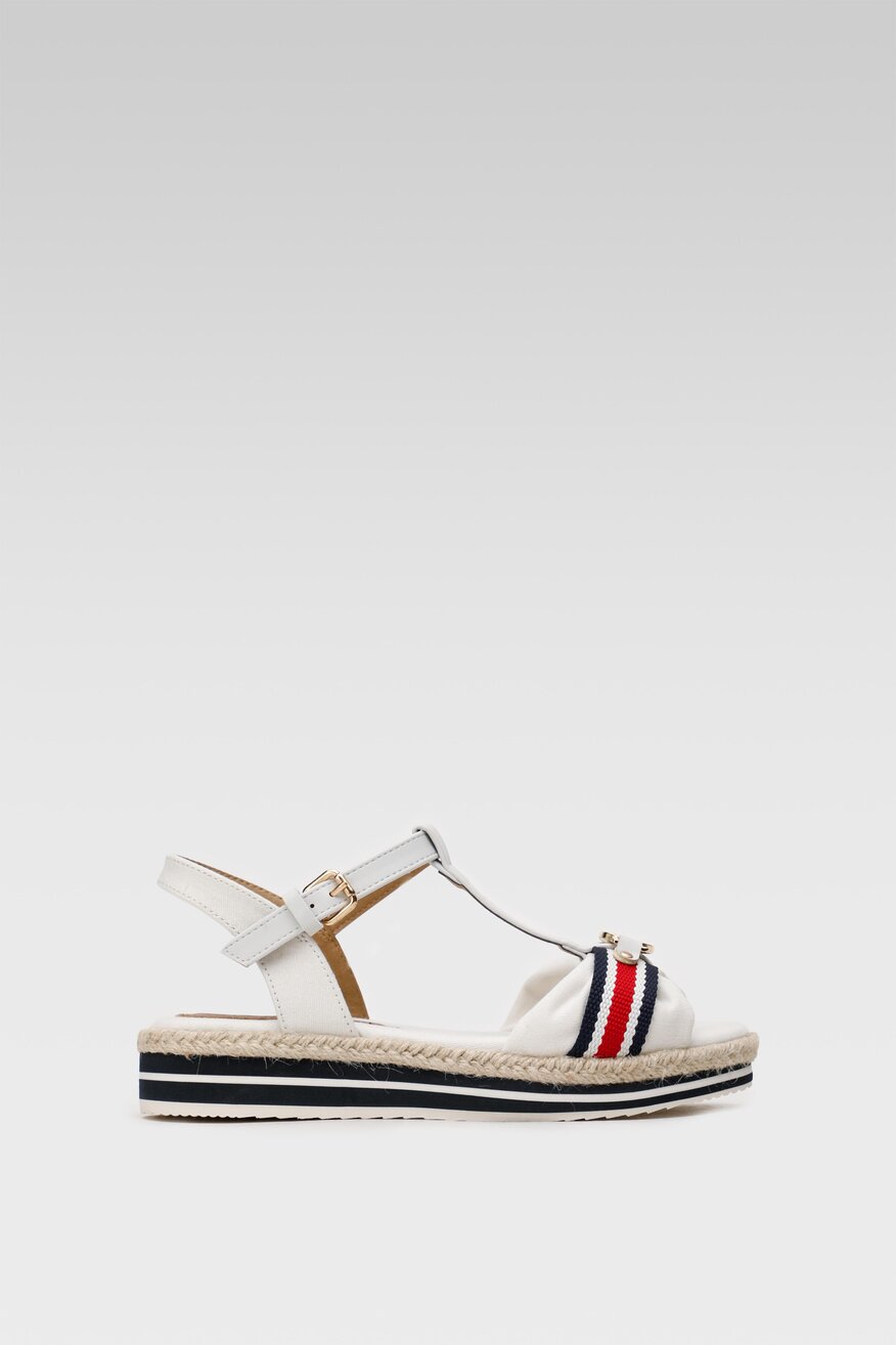 Sandały Tom Tailor 329580290 Biały
