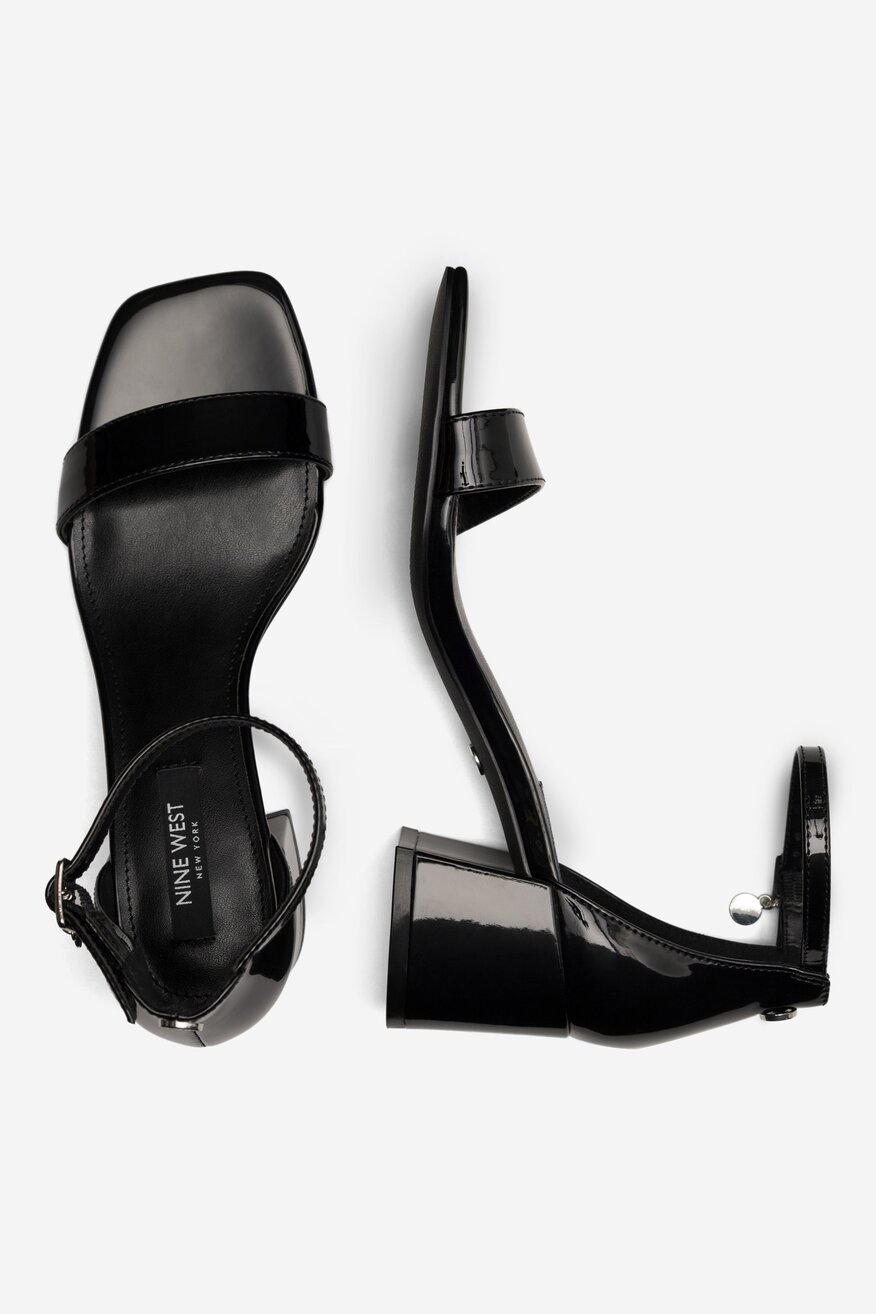 Sandały NINE WEST ERMINA FF-2308 Czarny