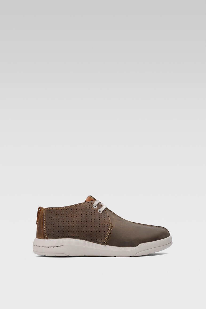 Półbuty Clarks 26165156 Brązowy