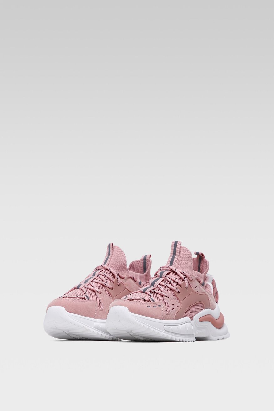 Półbuty DeeZee TS5143-01 Różowy