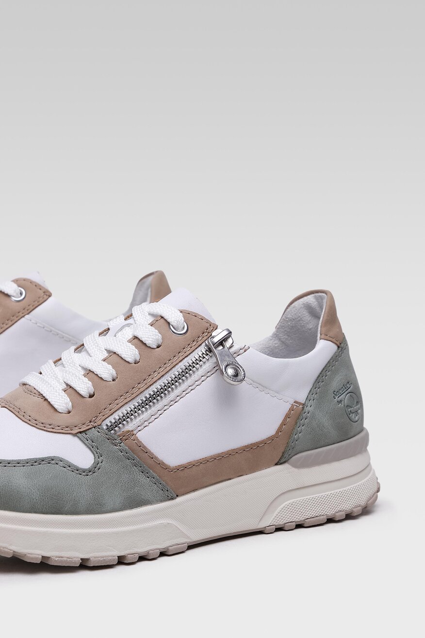 Półbuty Rieker N7422-80 Biały