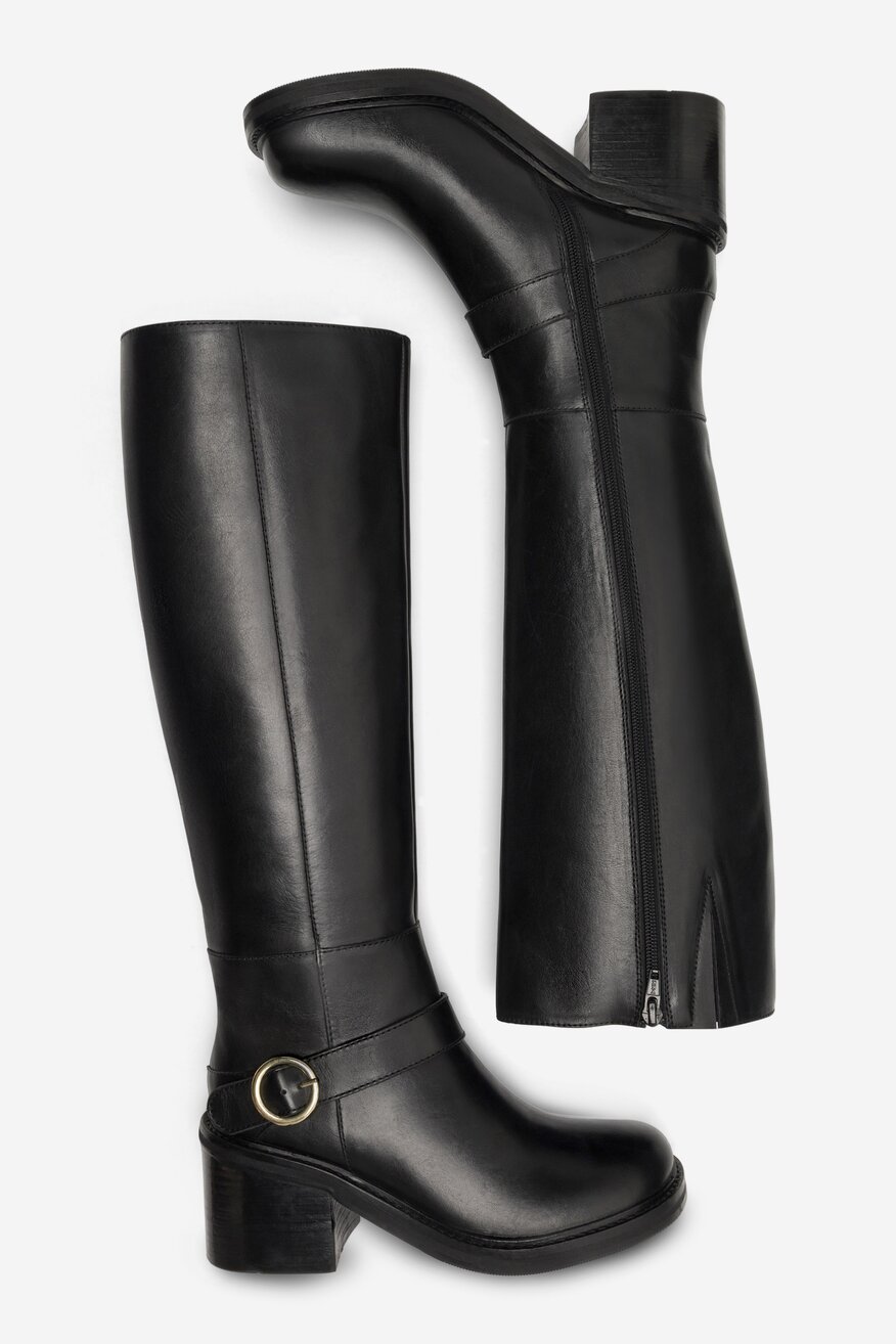 Kozaki Sergio Bardi KAP-C1048-02SB Czarny