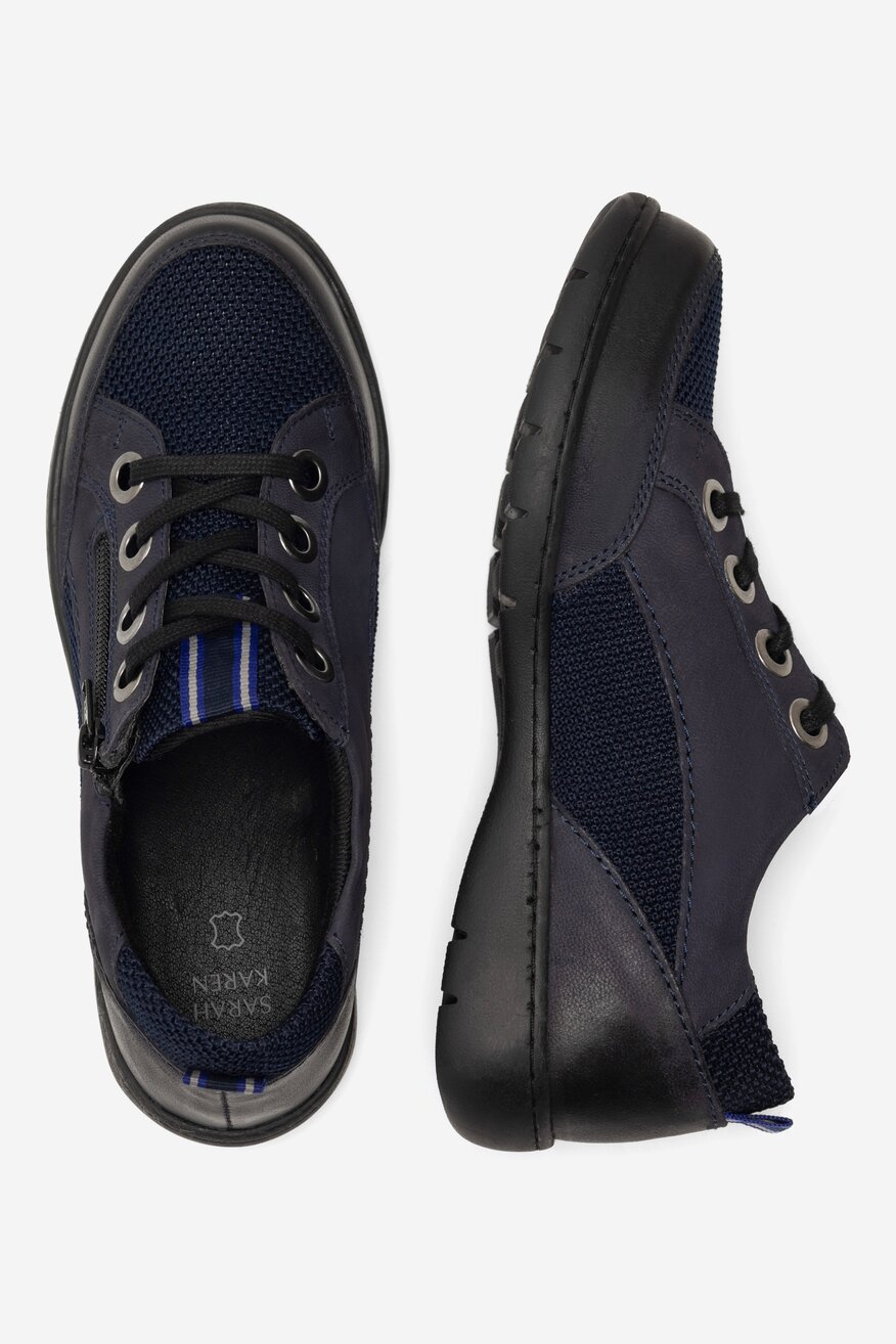 Półbuty Sarah Karen WI23-ENYA-17 Granatowy