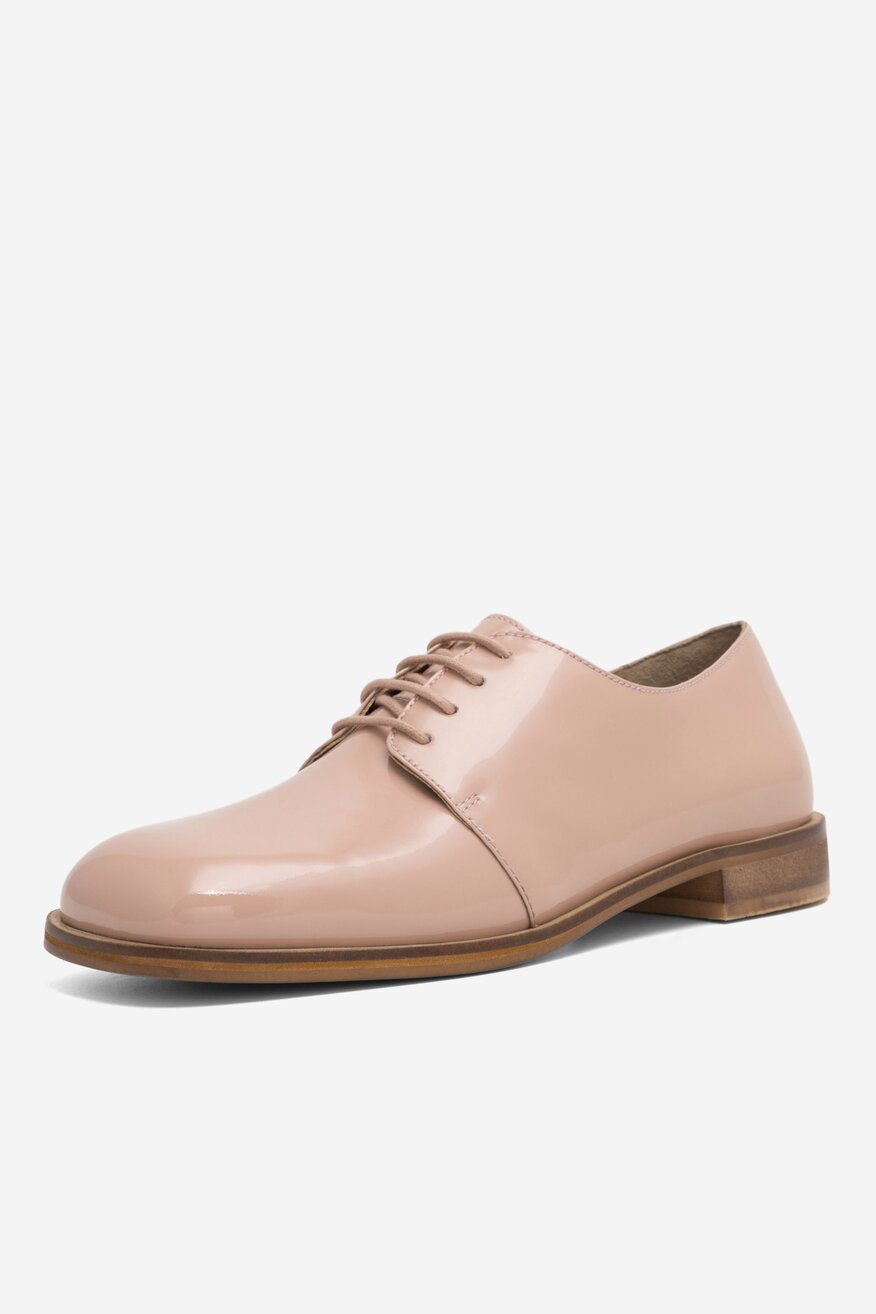 Półbuty SIMPLE VALENCIA-107725 Beżowy