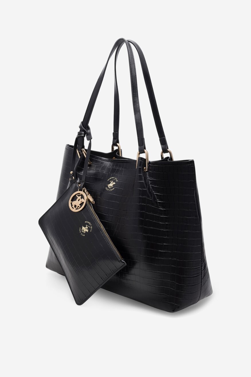 Torebka Beverly Hills Polo Club BHPC-W-01-A23 Czarny
