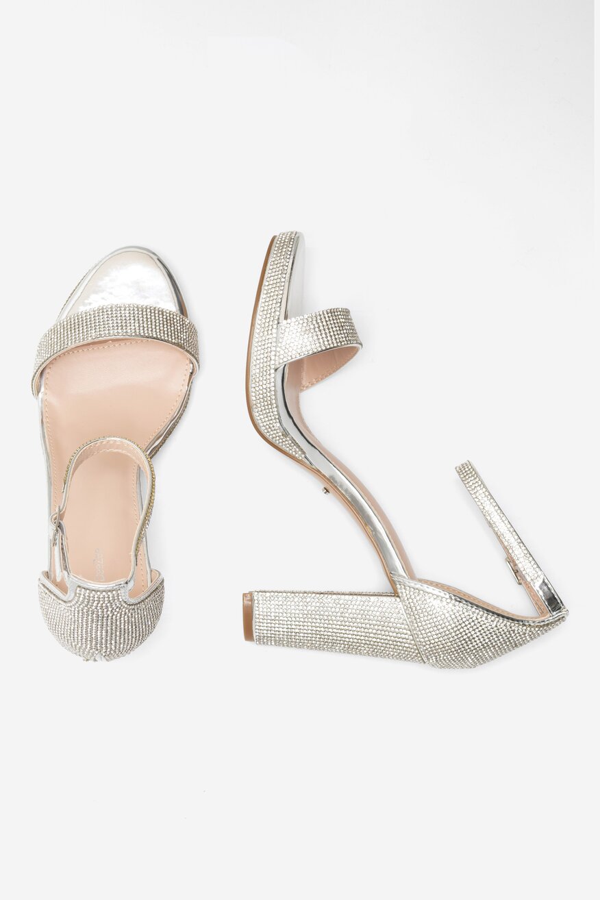 Sandały DeeZee KL-YF8290 Srebrny