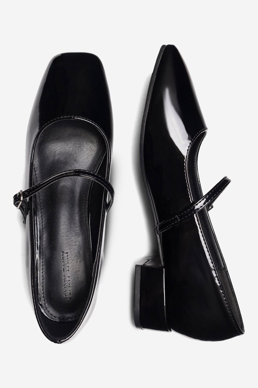 Baleriny Jenny Fairy SHENA CMAK250423-12 Czarny