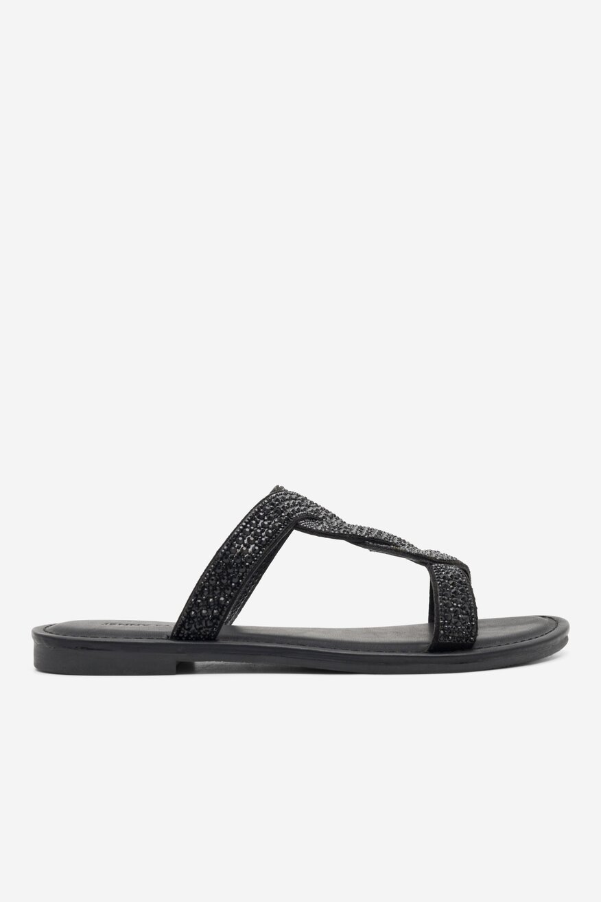 Klapki Jenny Fairy HOLLY WS041001-01 Czarny