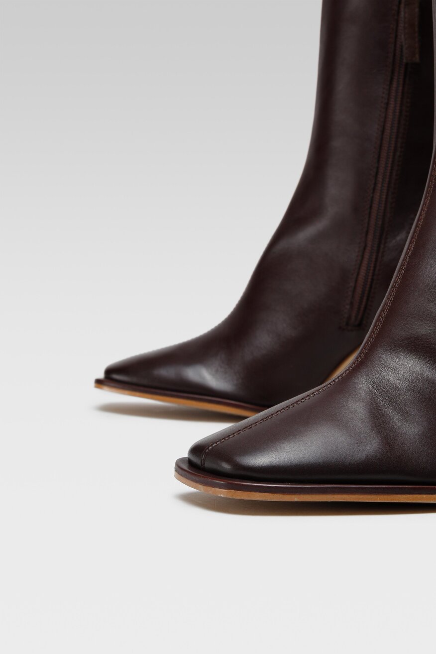 Kozaki Gino Rossi 105213 Brązowy ciemny