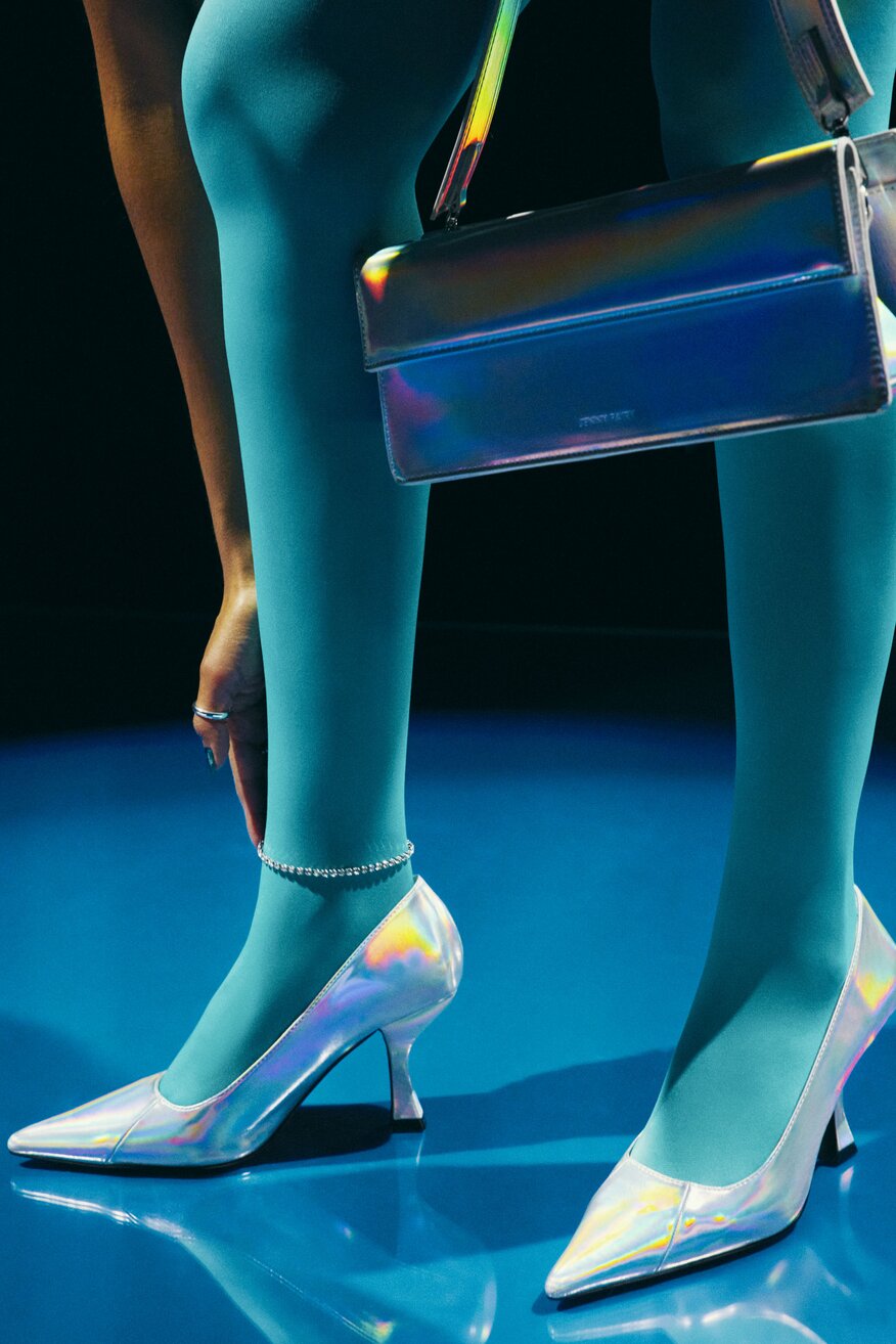 Czółenka Jenny Fairy LS5759-01A Srebrny