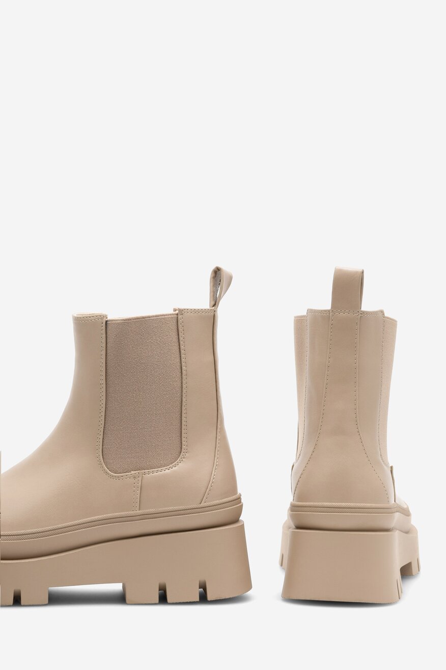 Botki DeeZee LARA H230208-1 Beżowy
