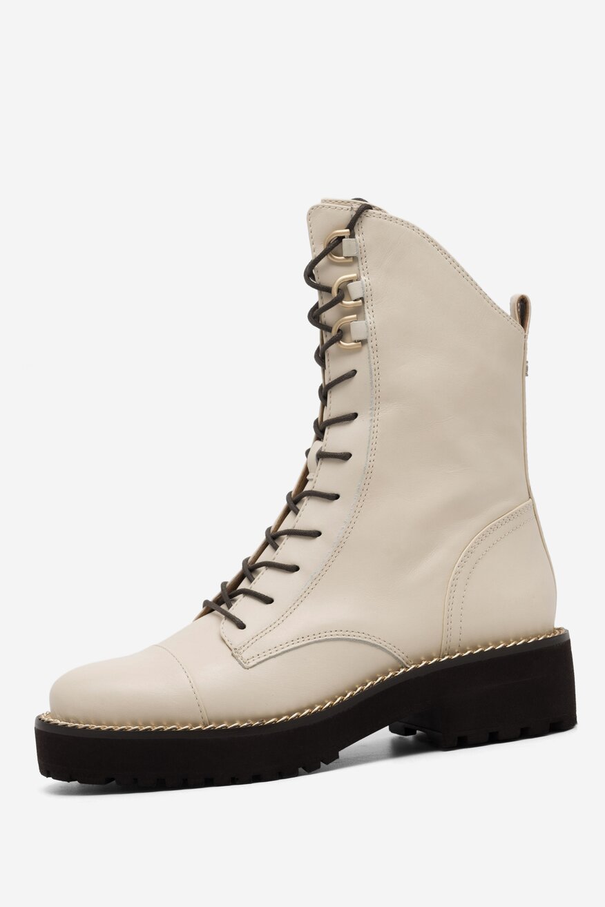 Botki SAM EDELMAN H8592L2100 Ivory