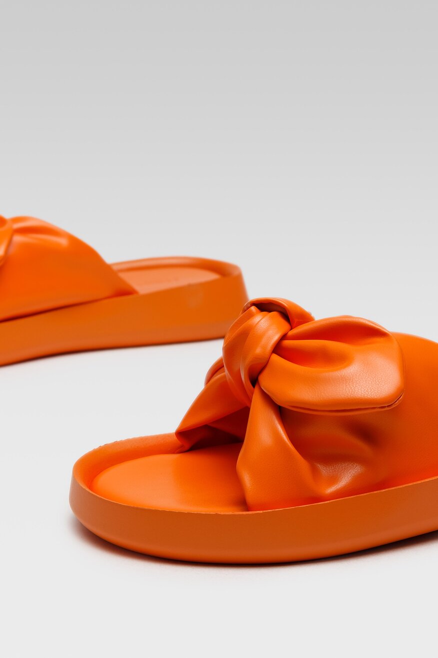 Klapki Jenny Fairy WS106-08B Pomarańczowy