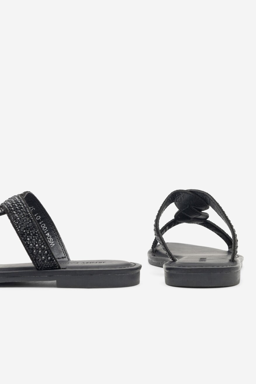 Klapki Jenny Fairy HOLLY WS041001-01 Czarny