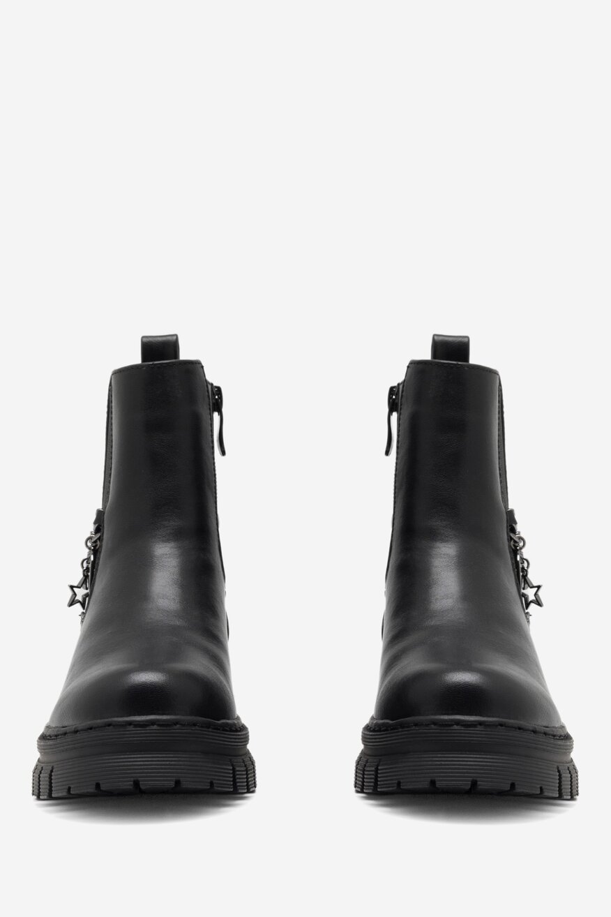 Botki DeeZee CS5906-01 Czarny