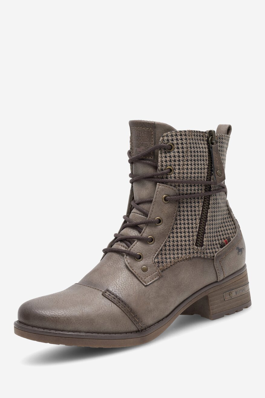 Trzewiki Mustang 1229-510 Szary