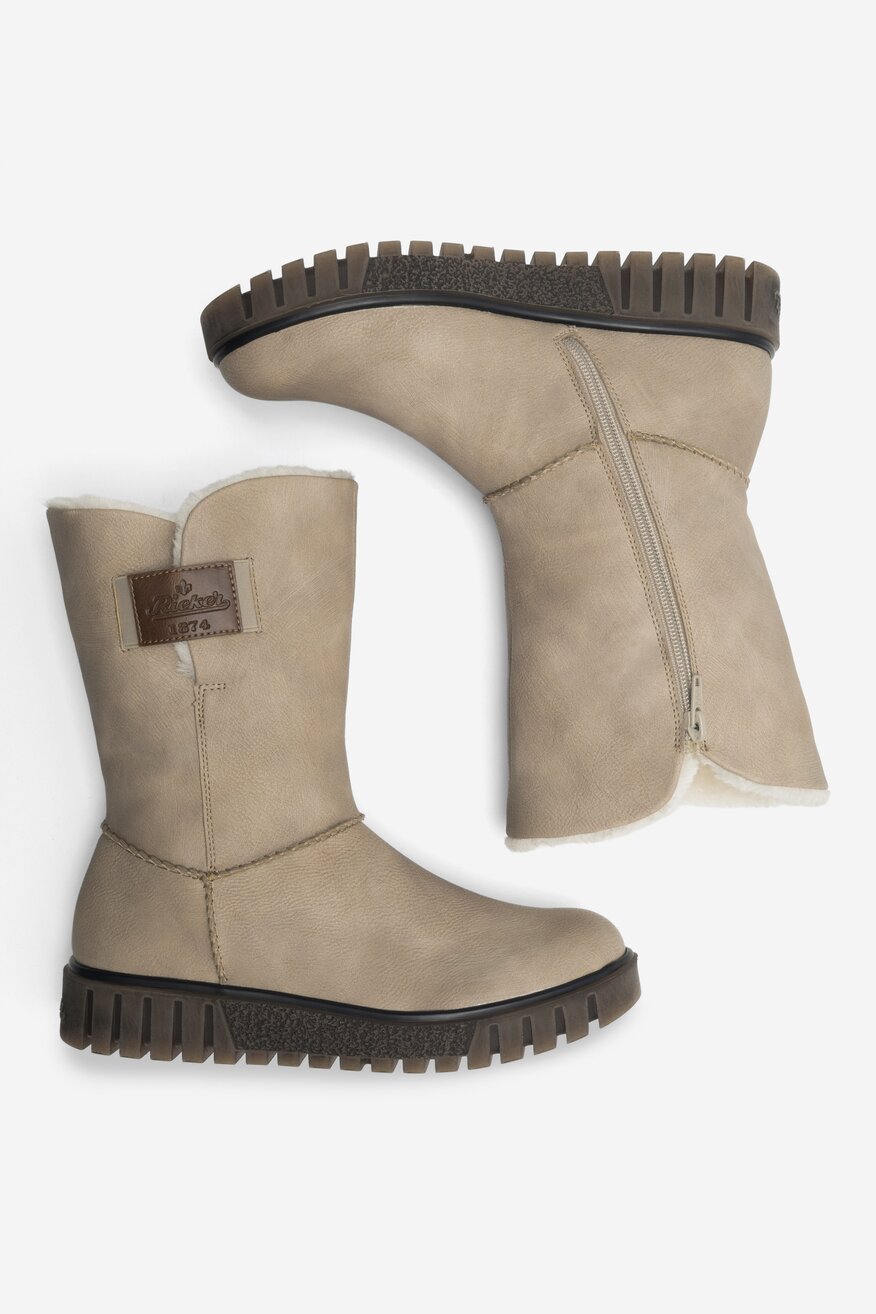 Botki Rieker Y3456-60 Beżowy