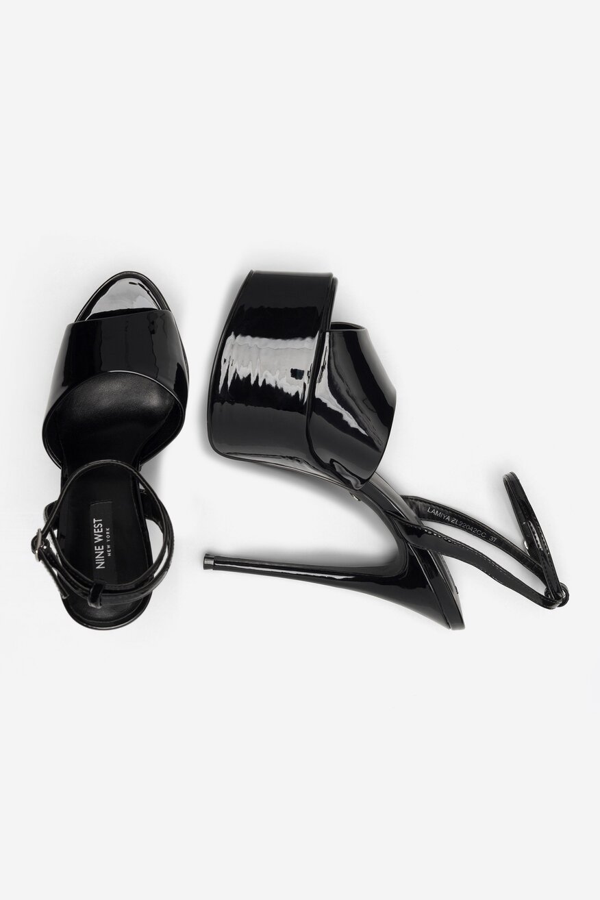 Sandały NINE WEST LAMIYA ZL22042CC Czarny