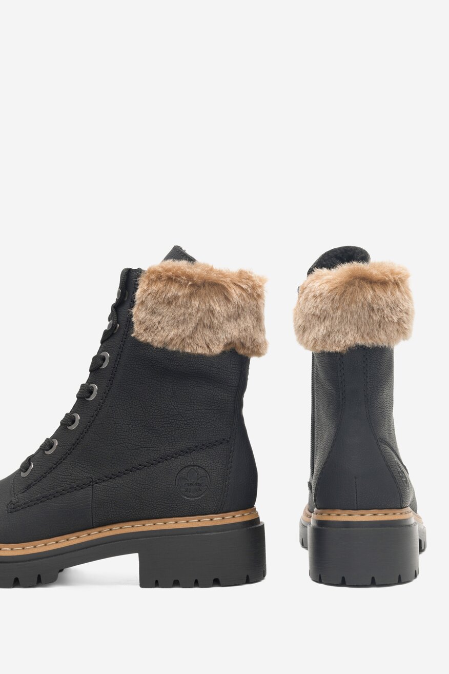 Trzewiki Rieker 72630-00 Czarny