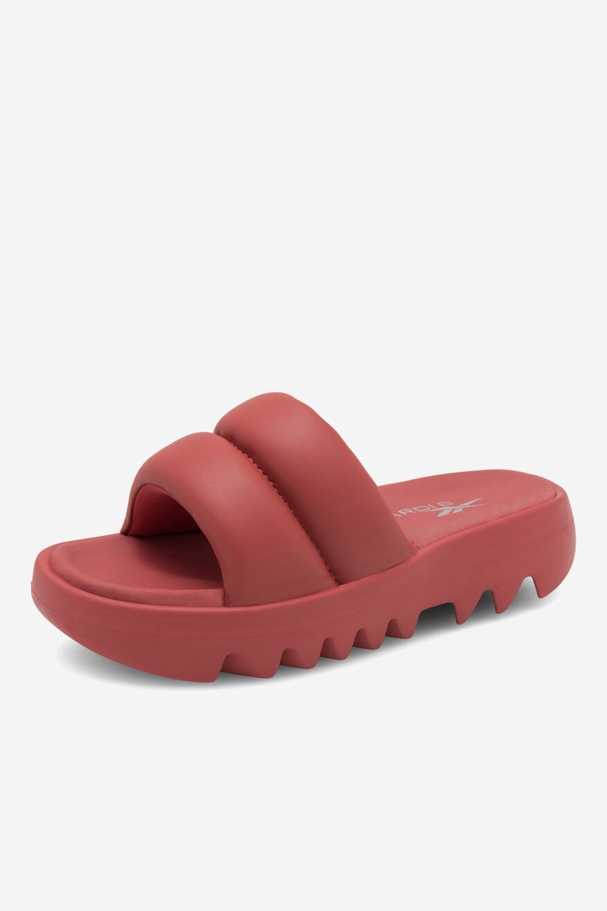 Klapki Reebok CARDI SLIDE HP2219 Czerwony