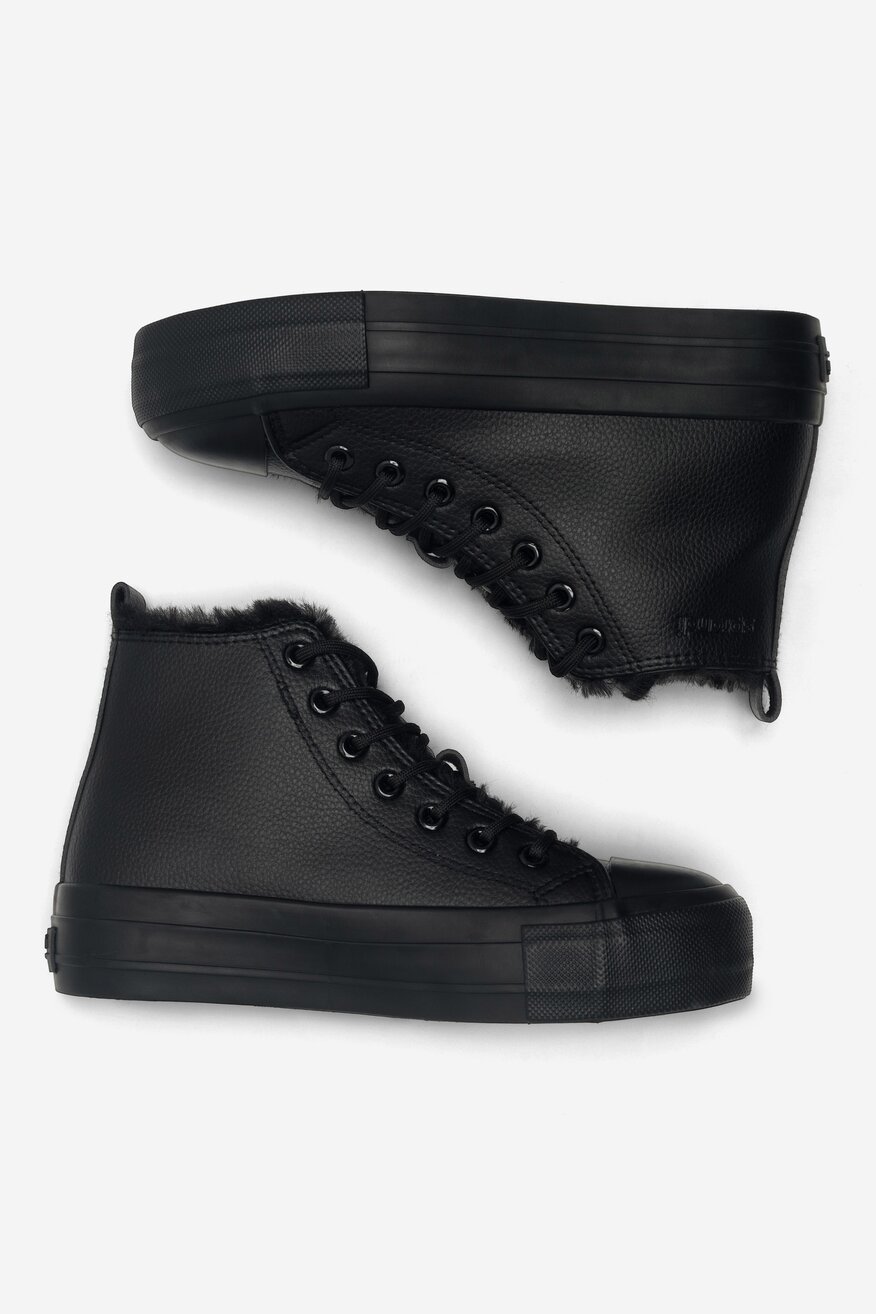 Trampki Sprandi PLIMSNOW WP40-OG128 Czarny