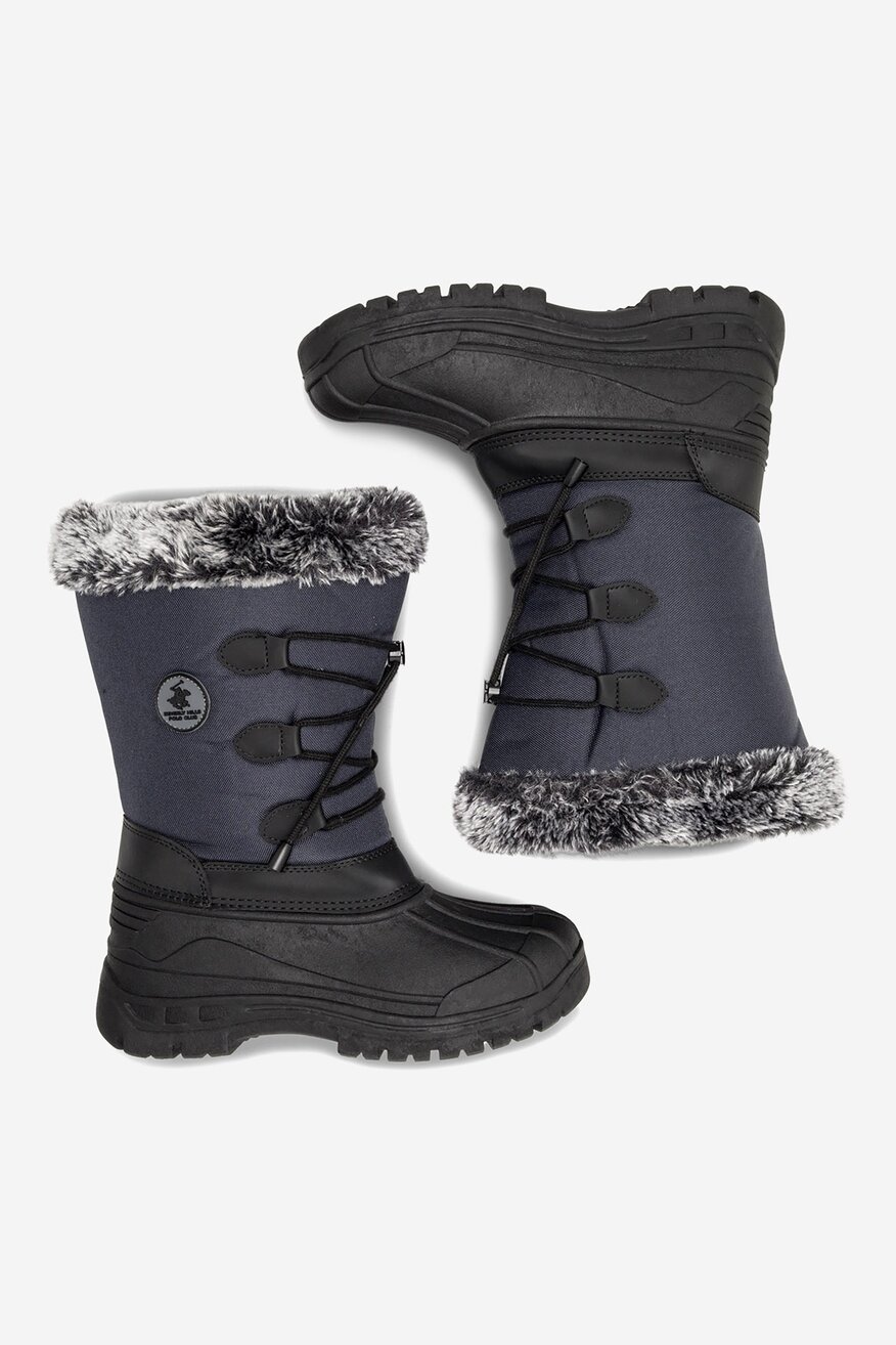 Kozaki Beverly Hills Polo Club CM230311-1X(IV)CH Granatowy