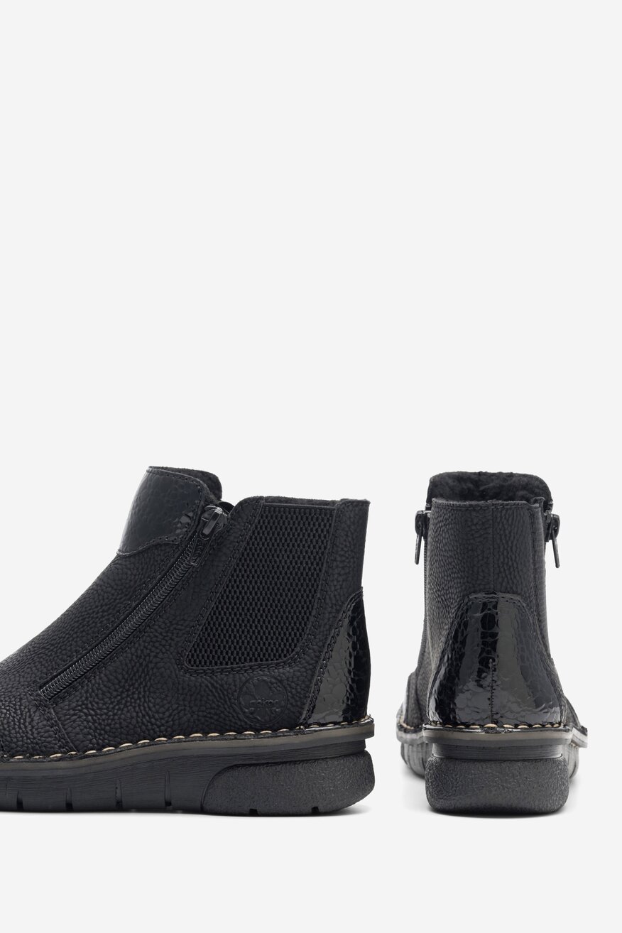 Botki Rieker 73355-00 Czarny