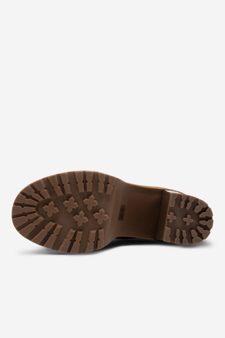 Botki NINE WEST SAILA 13151A Brązowy