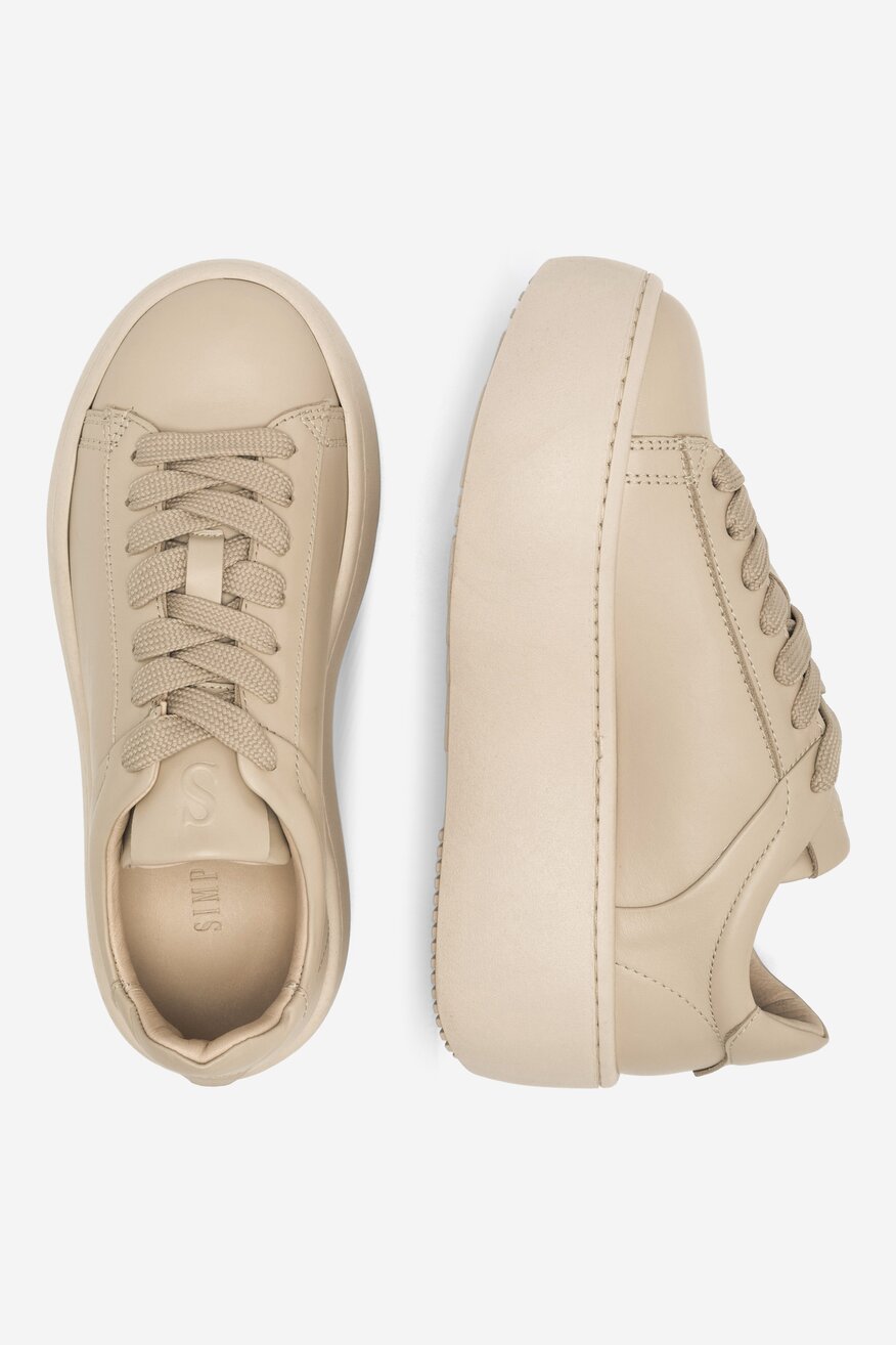 Półbuty SIMPLE SILVIA-1 Beżowy