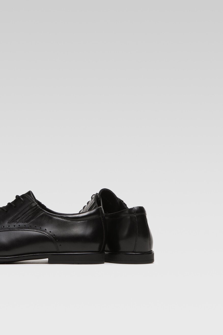 Półbuty Cesare Cave MI08-KONGO-04 Czarny