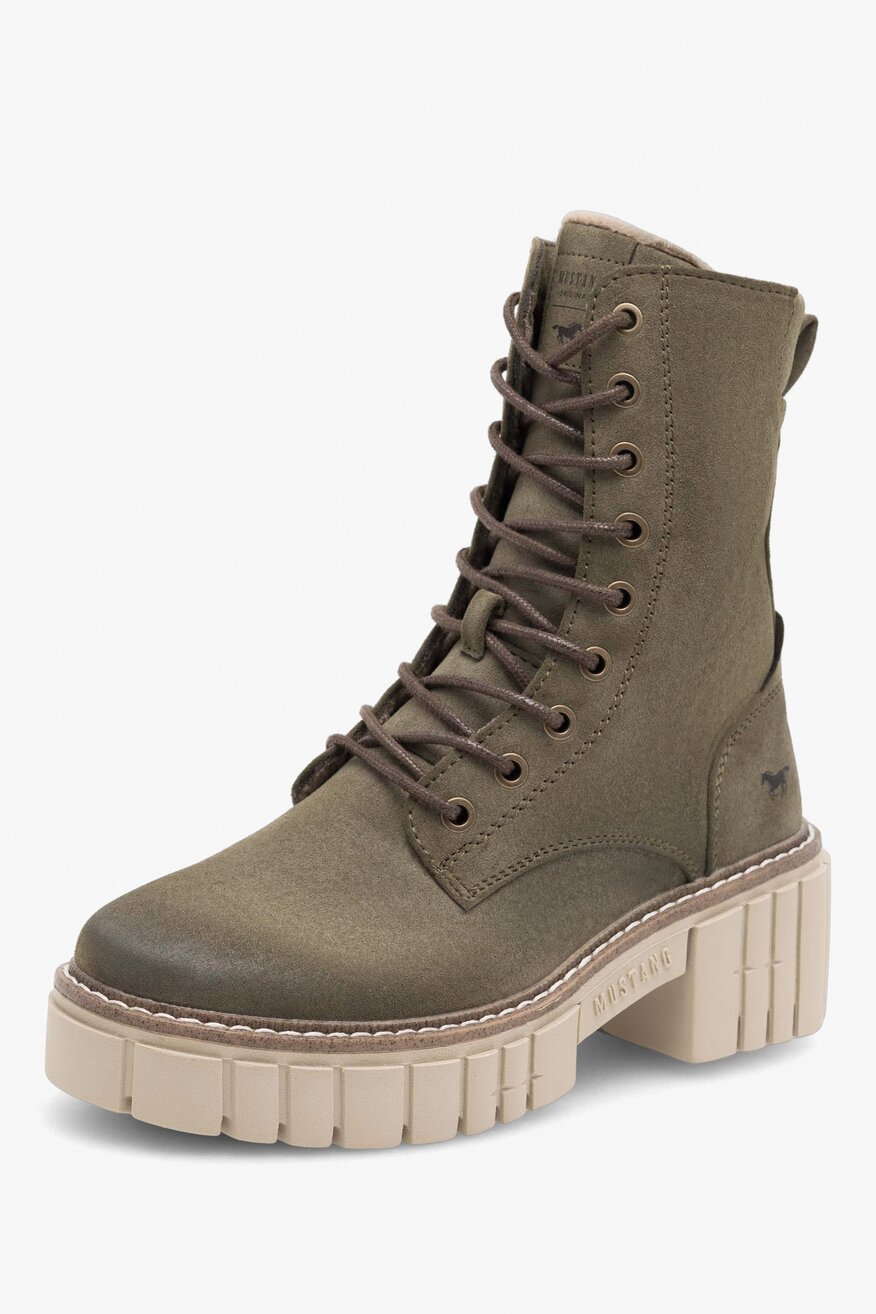 Trzewiki Mustang 1447-506 Khaki