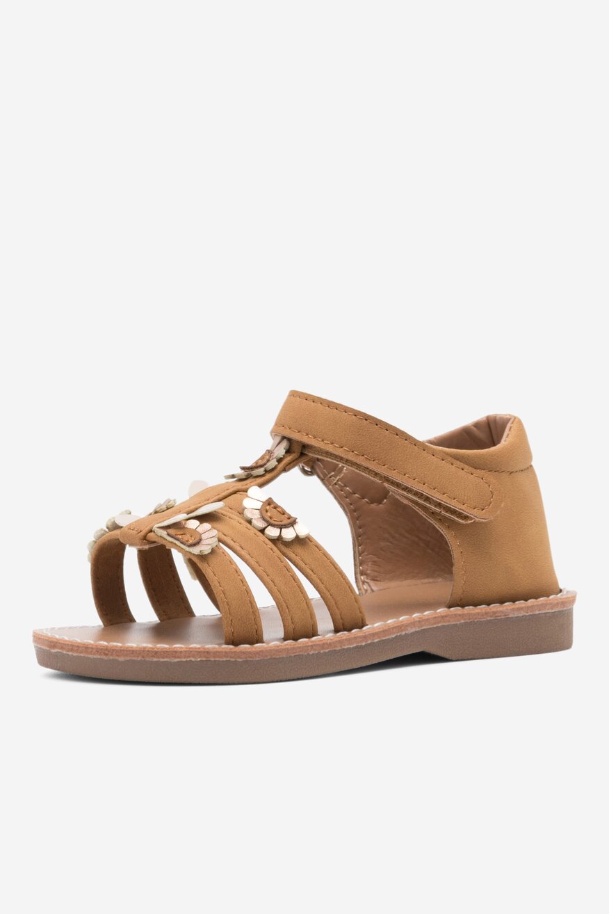 Sandały Nelli Blu CM220804-6 Brązowy