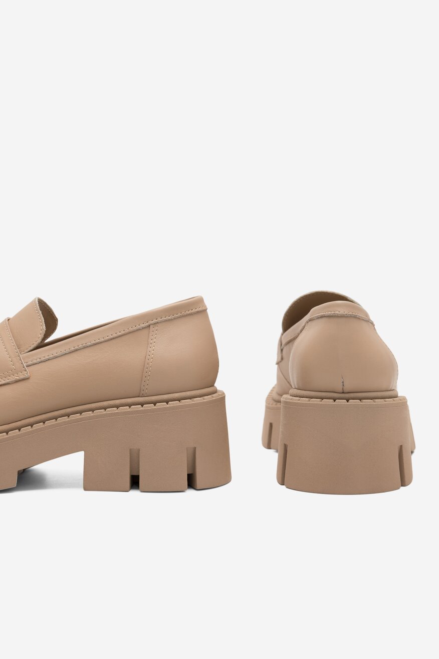 Półbuty Badura NAPOLI-25710NAP Beżowy