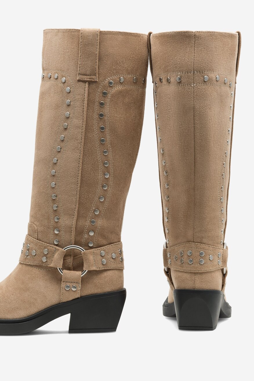 Kozaki Jenny Fairy KAJA HY58100-1 Beżowy