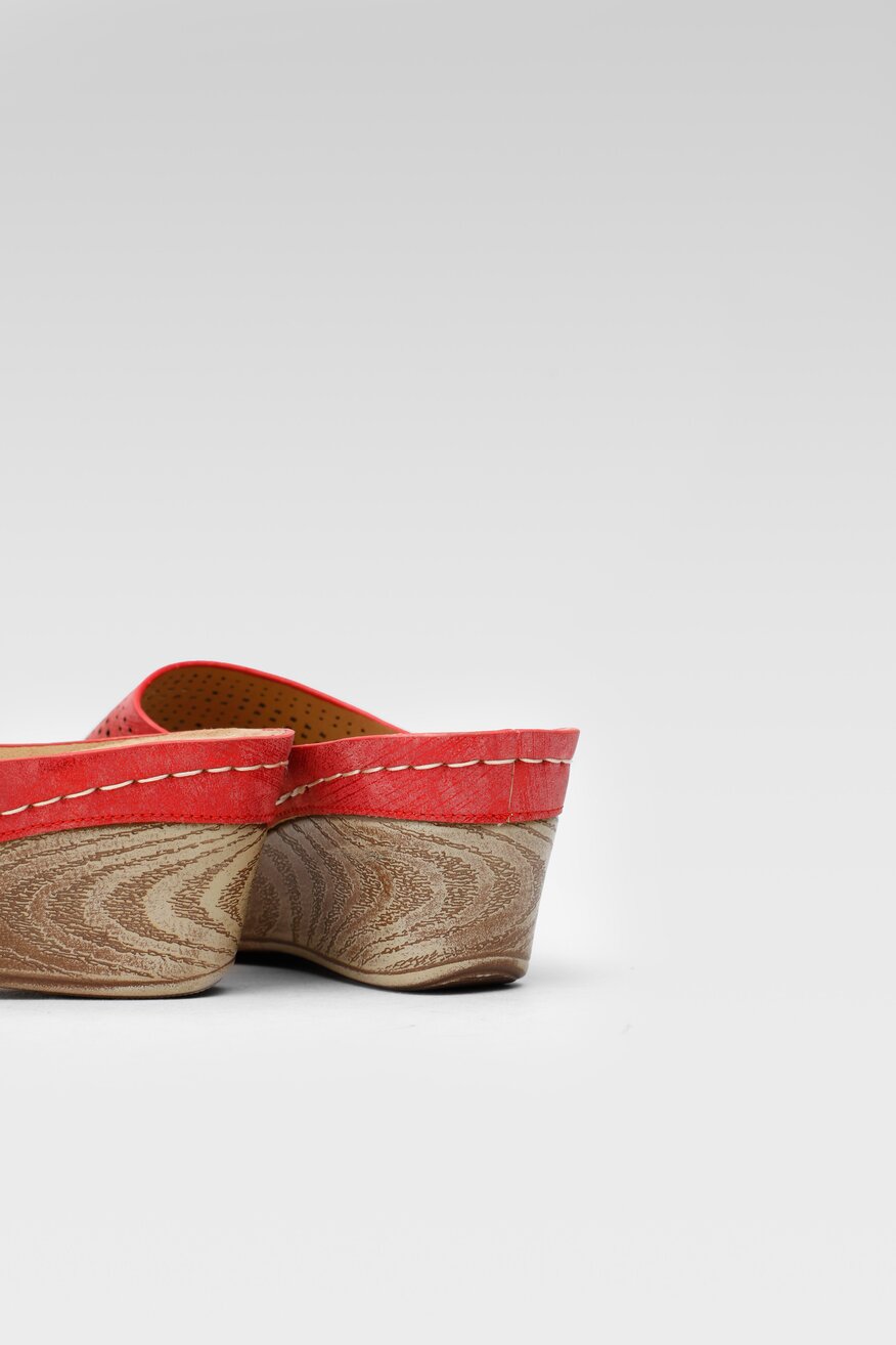 Klapki Clara Barson IDA WSS20874-01 Czerwony