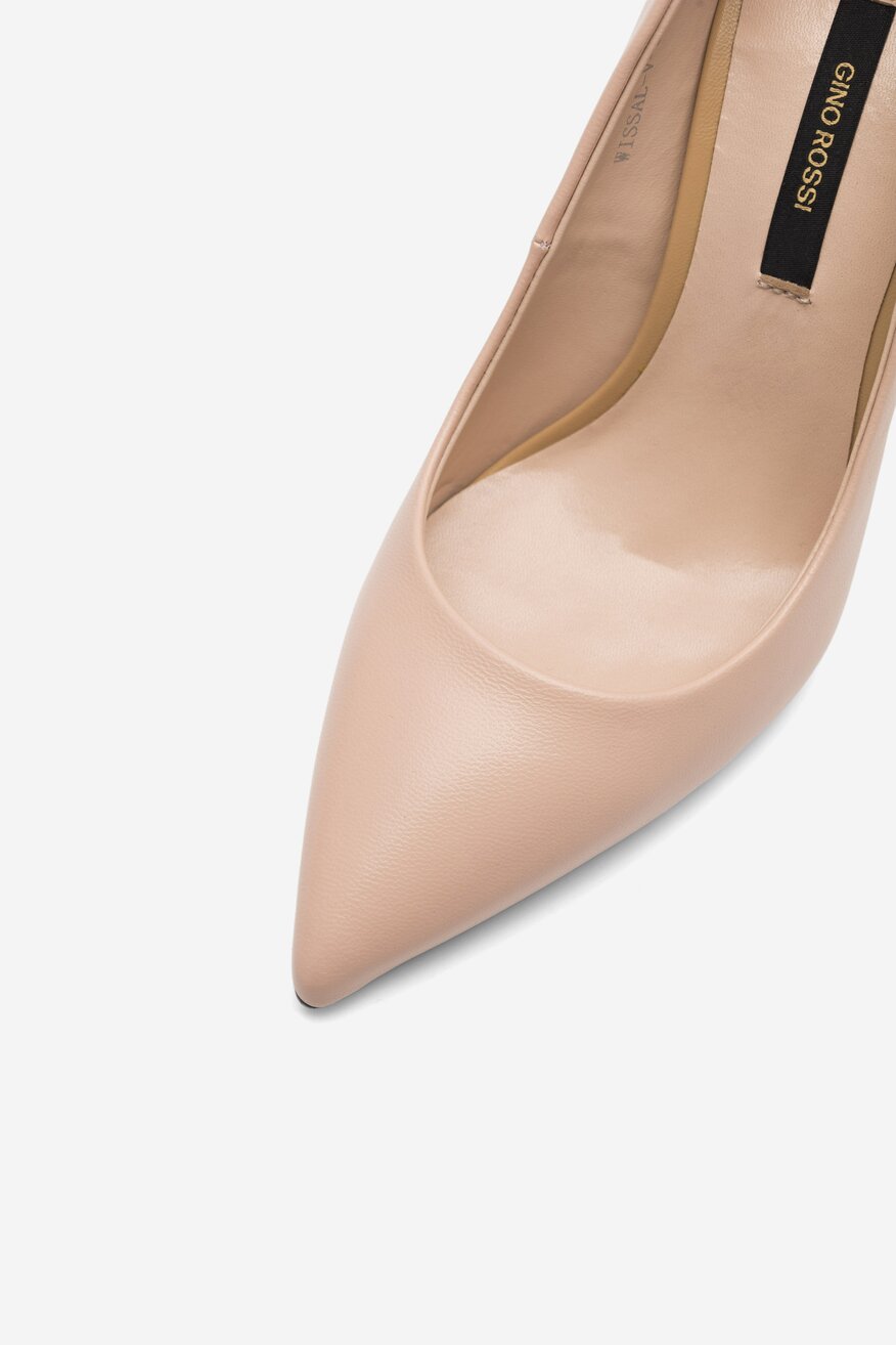 Czółenka Gino Rossi WISSAL-V-325-678 Różowy jasny