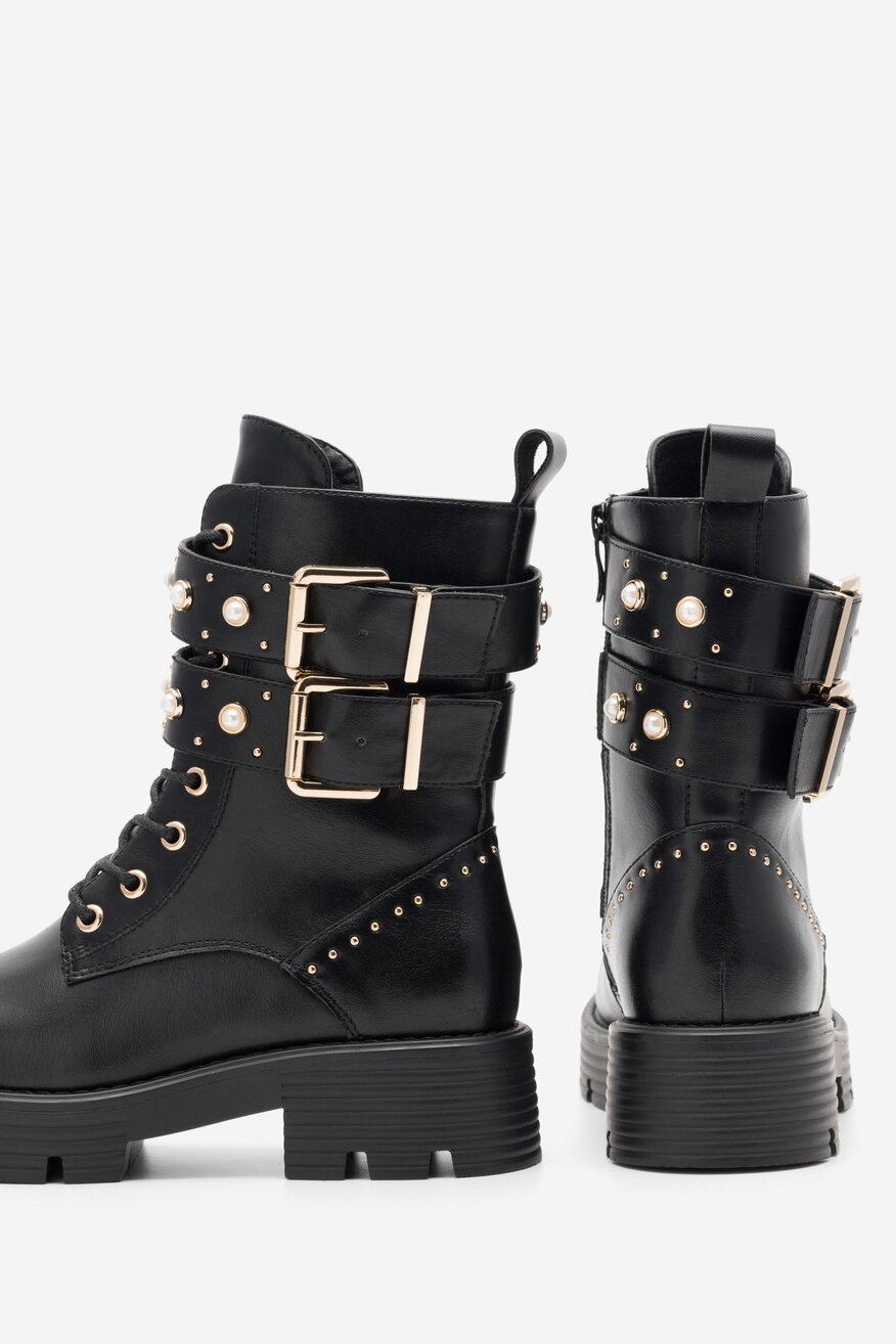 Trzewiki DeeZee BAHAR WS6119-14 Czarny