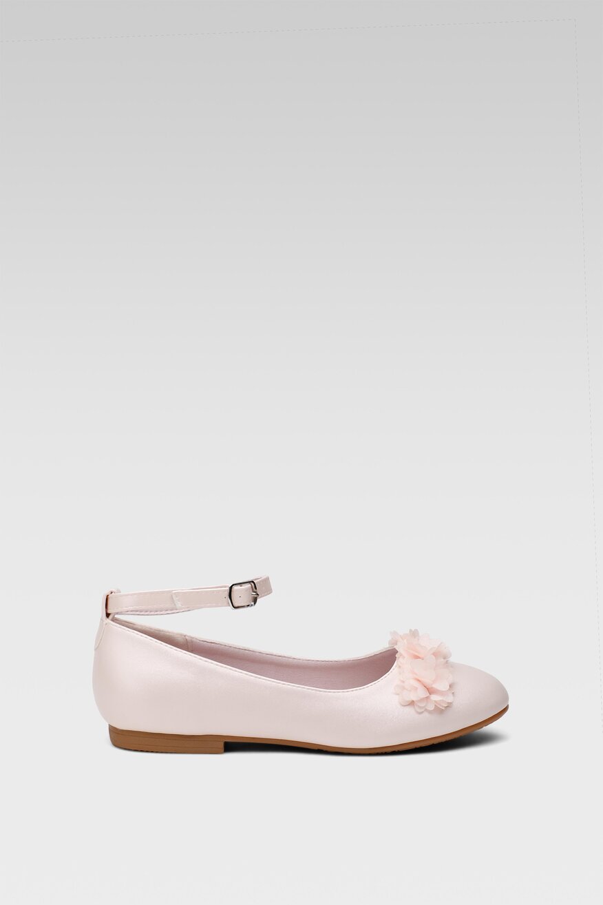 Baleriny Nelli Blu CM210410-4 Różowy jasny