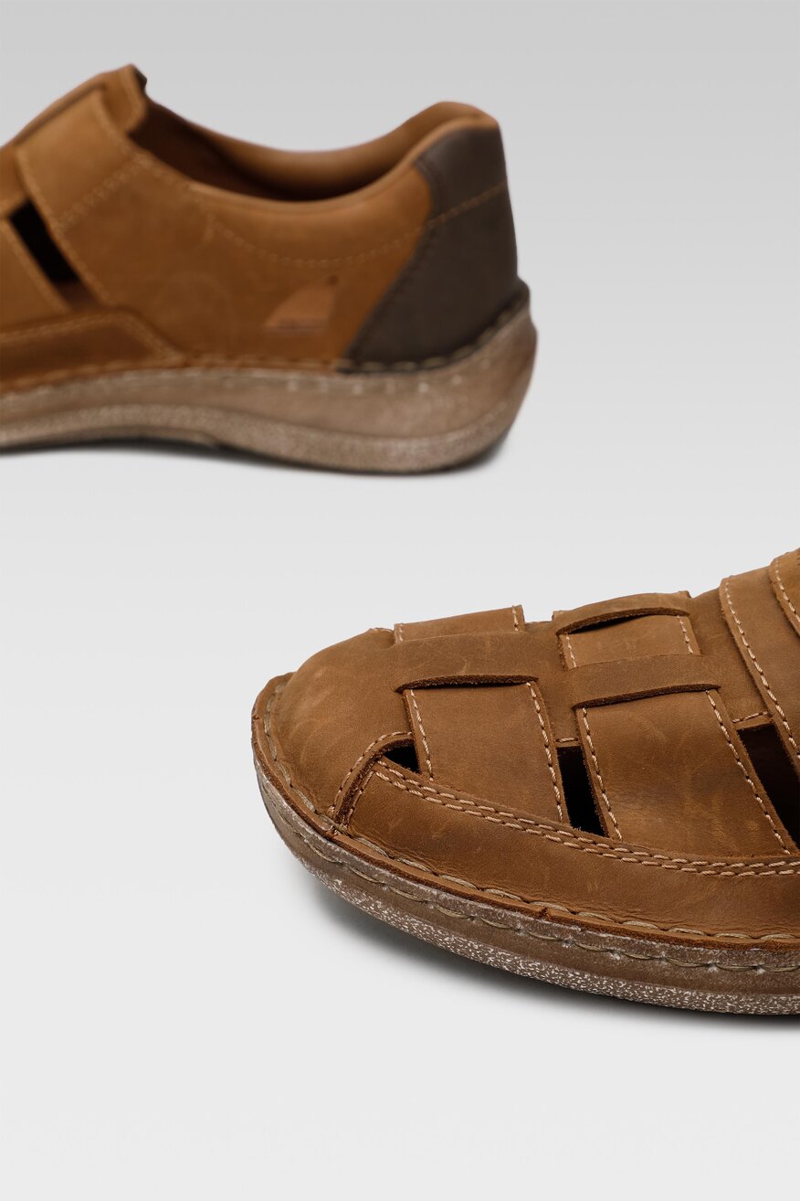 Sandały Rieker 03078-25 Brązowy