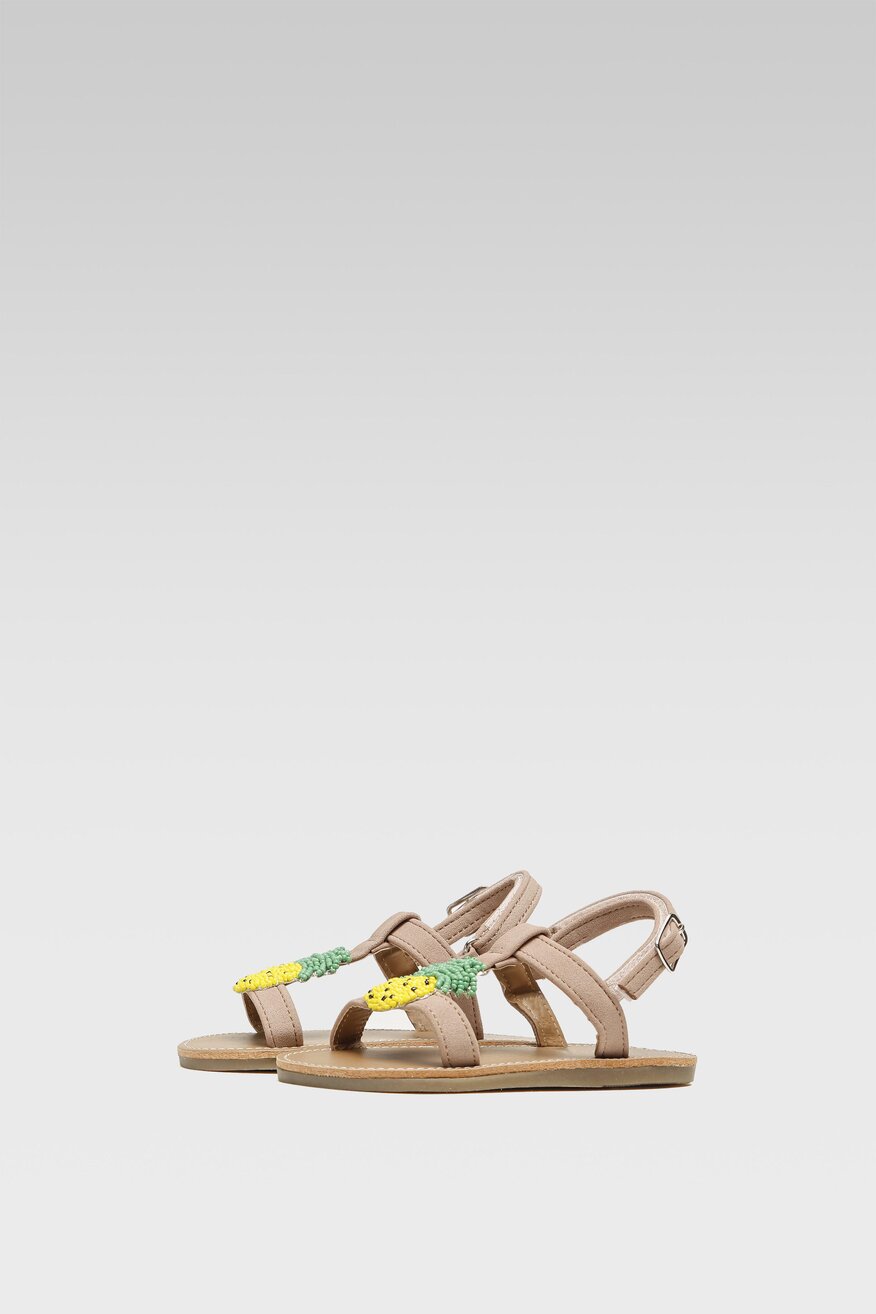 Sandały Nelli Blu CM210804-14 Beżowy