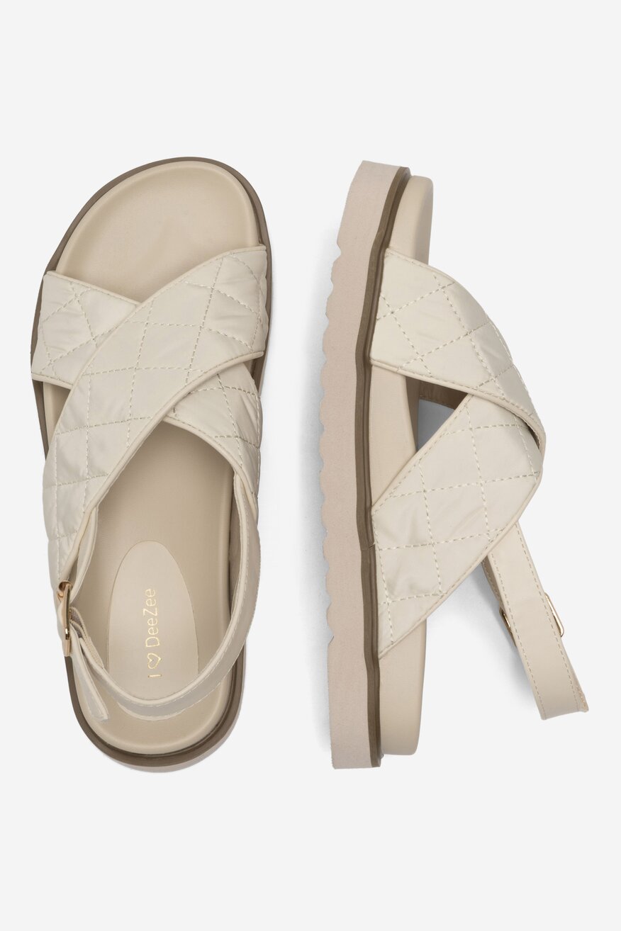 Sandały DeeZee DONNA H86009-9 Beżowy