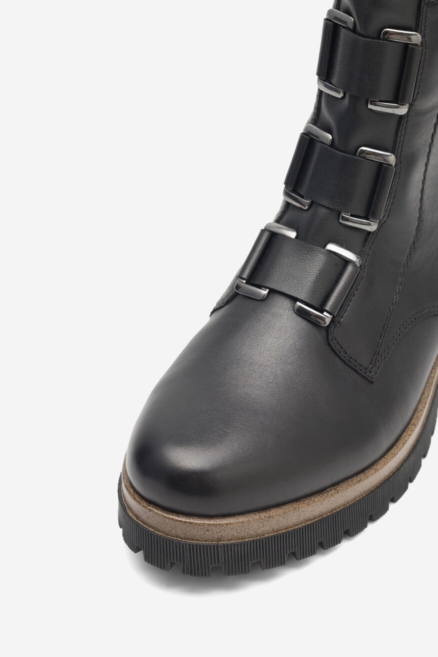 Botki Remonte D1B75-01 Czarny